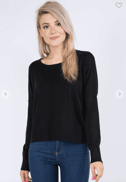 senior women boutique sweater