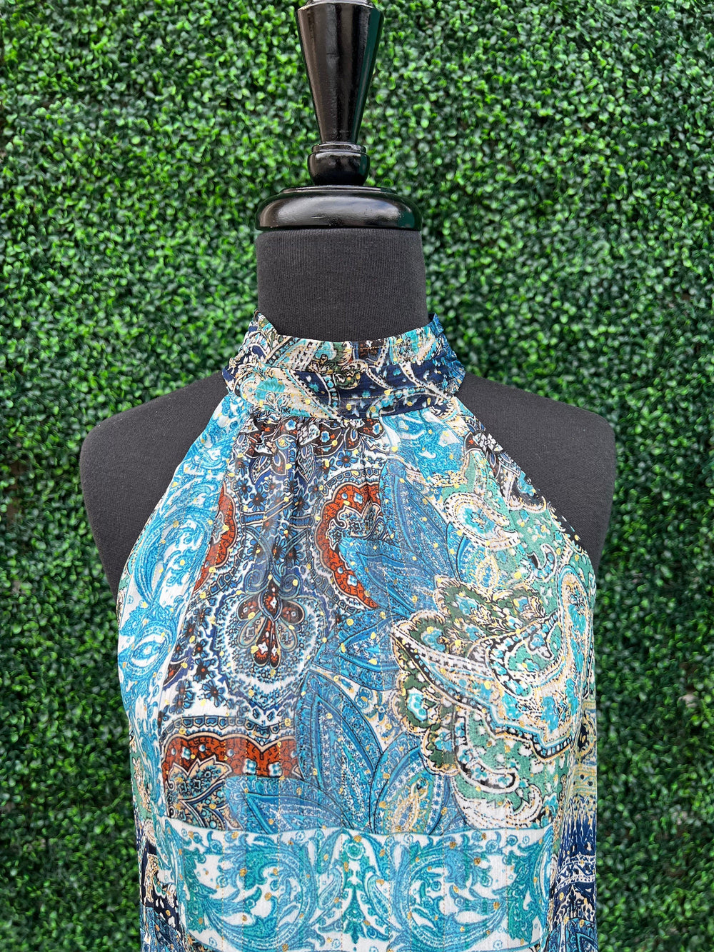 Blue jade brand clothing halter top