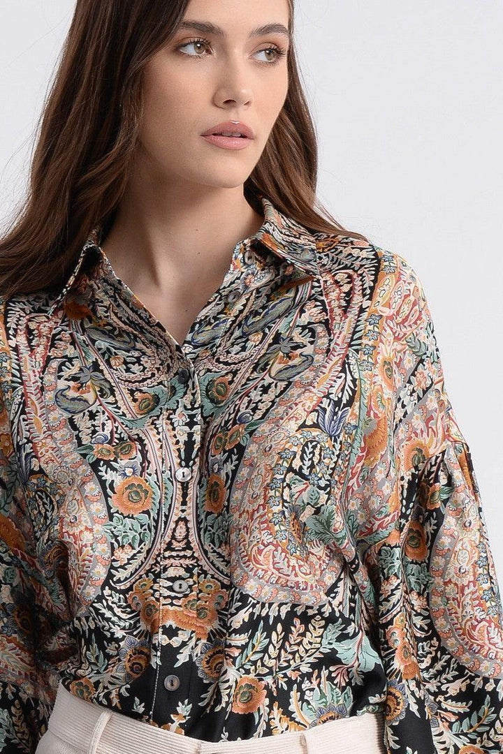 Vintage Bohemian Blouse- Set