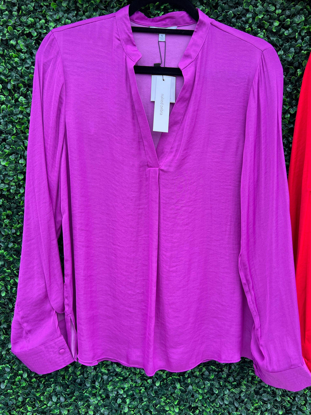 bright purple tres chic houston tops