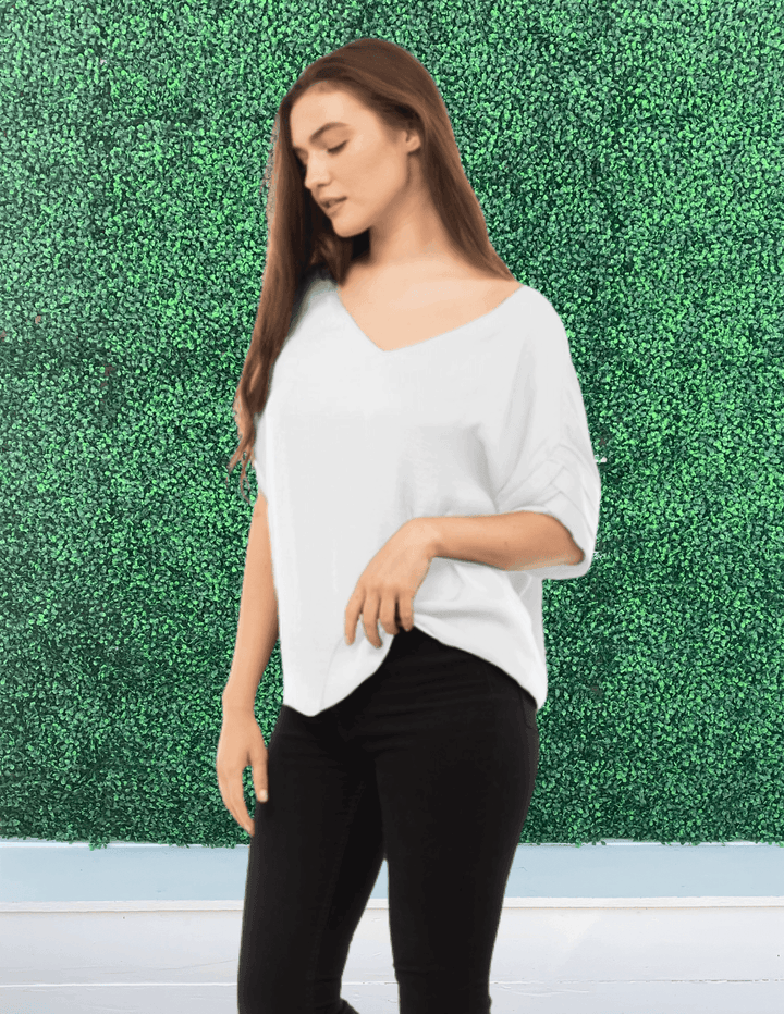 adult women basic top tres chic houston