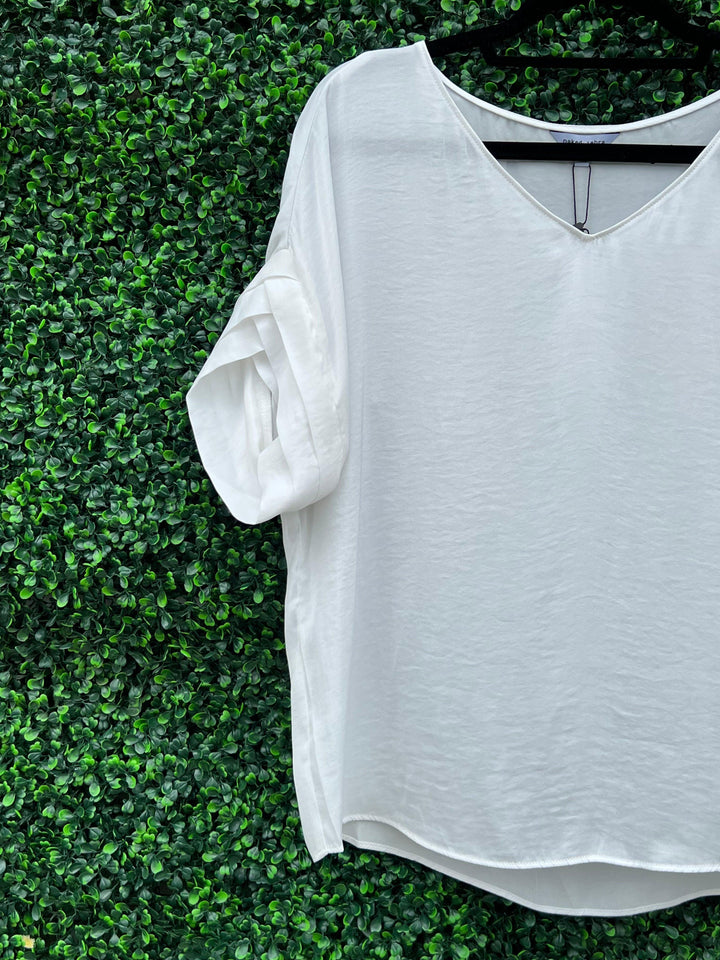 dainty white dress and tops