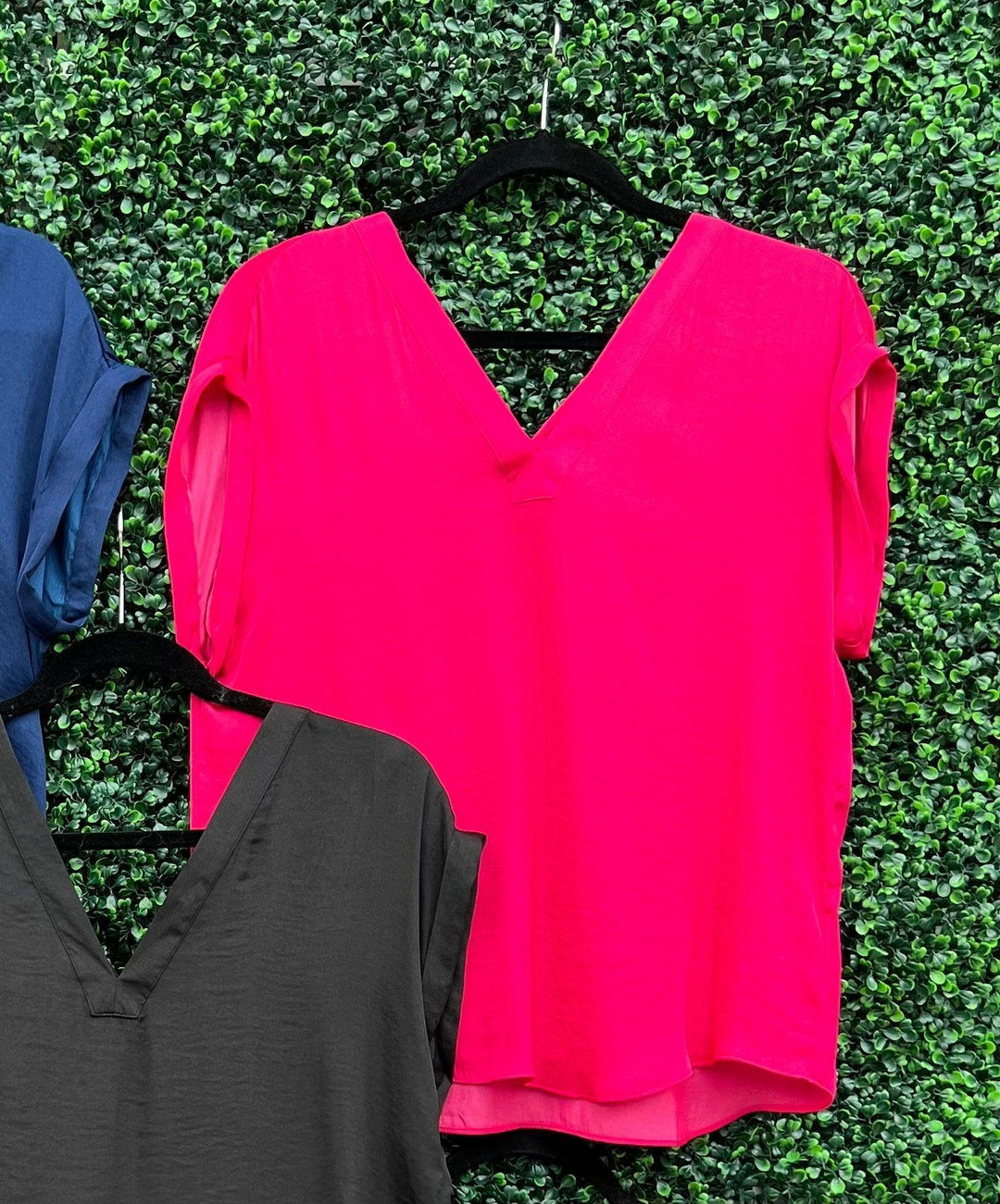 pink tres chic boutique top