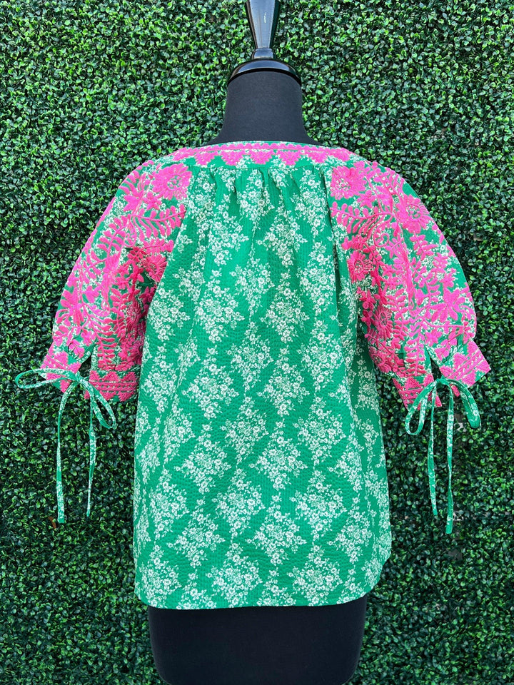 spring summer puff sleeve HTML shirts and tops