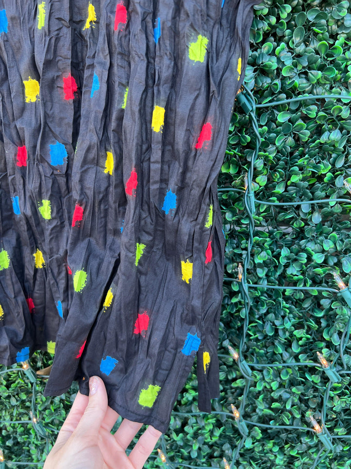 dress addict brand 100% cotton tops dot print Tres Chic Boutique JAM