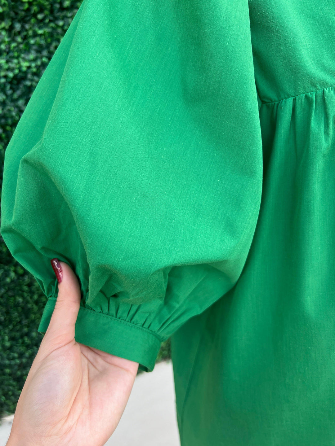 top like never a wallflower tres chic boutique jade and joy joy brand cotton top green blouse v neck