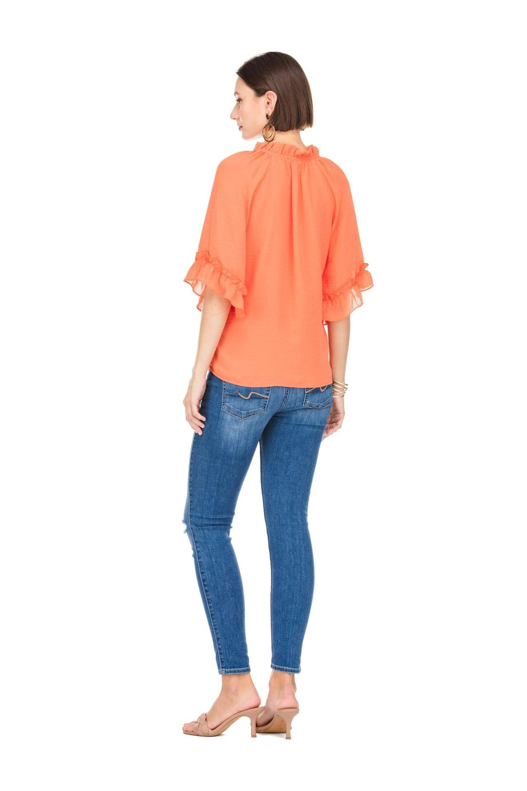 orange houston astros casual top boutique jade melody tam joyjoy