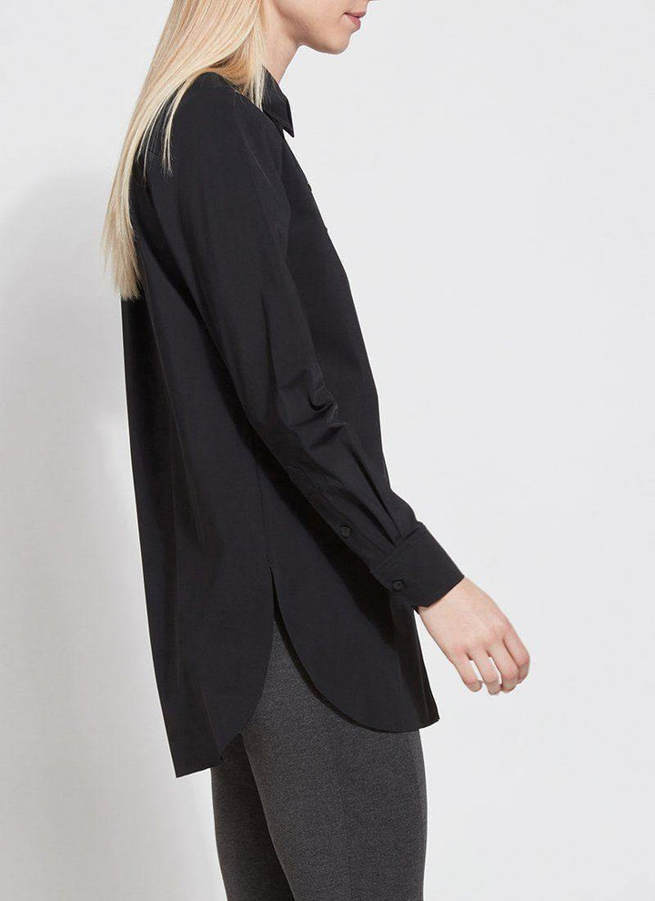 Schiffer Button Down Top - Tres Chic Houston