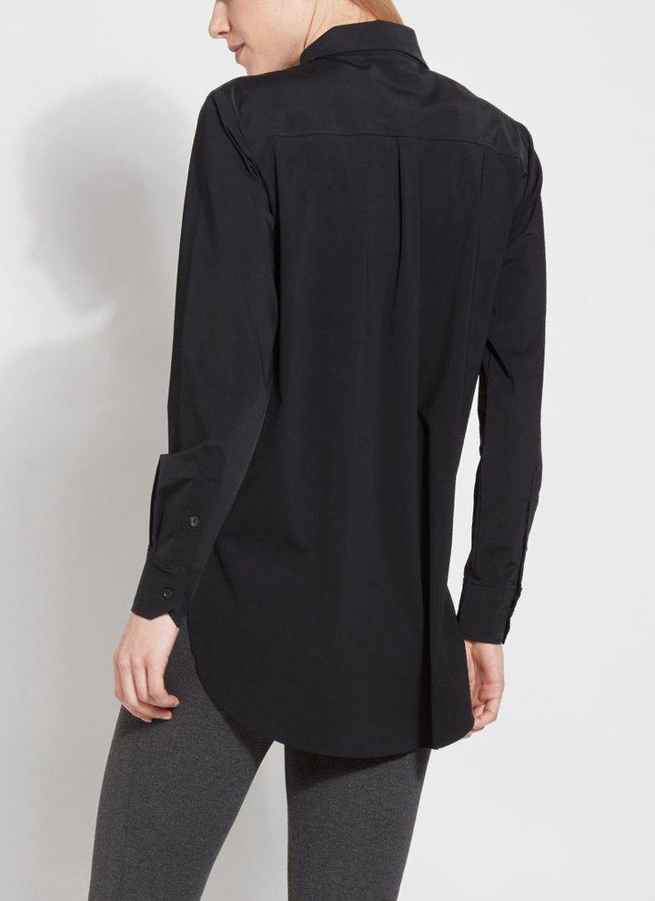 Schiffer Button Down Top - Tres Chic Houston
