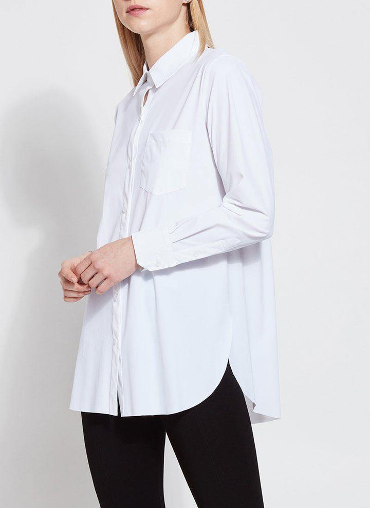Schiffer Button Down Top - Tres Chic Houston