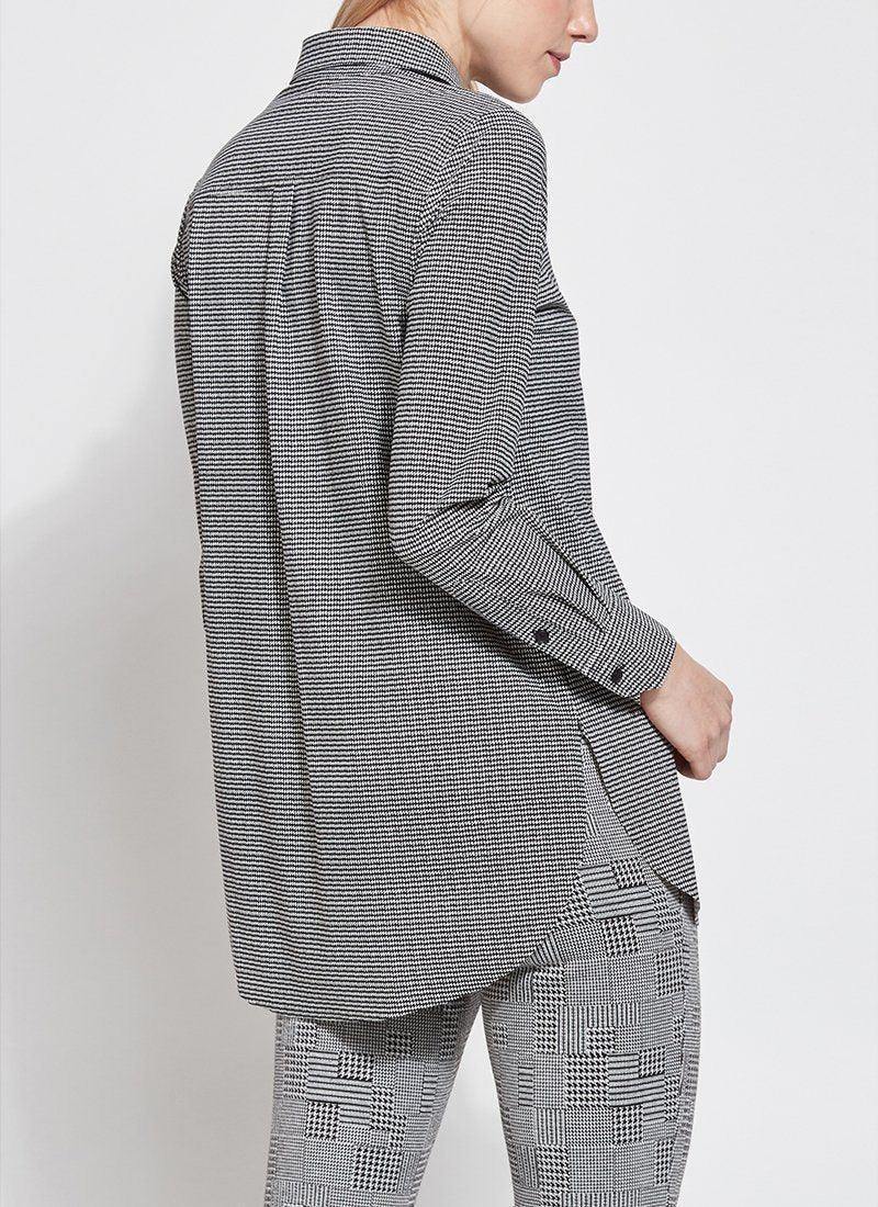 Schiffer Button Down Top - Tres Chic Houston