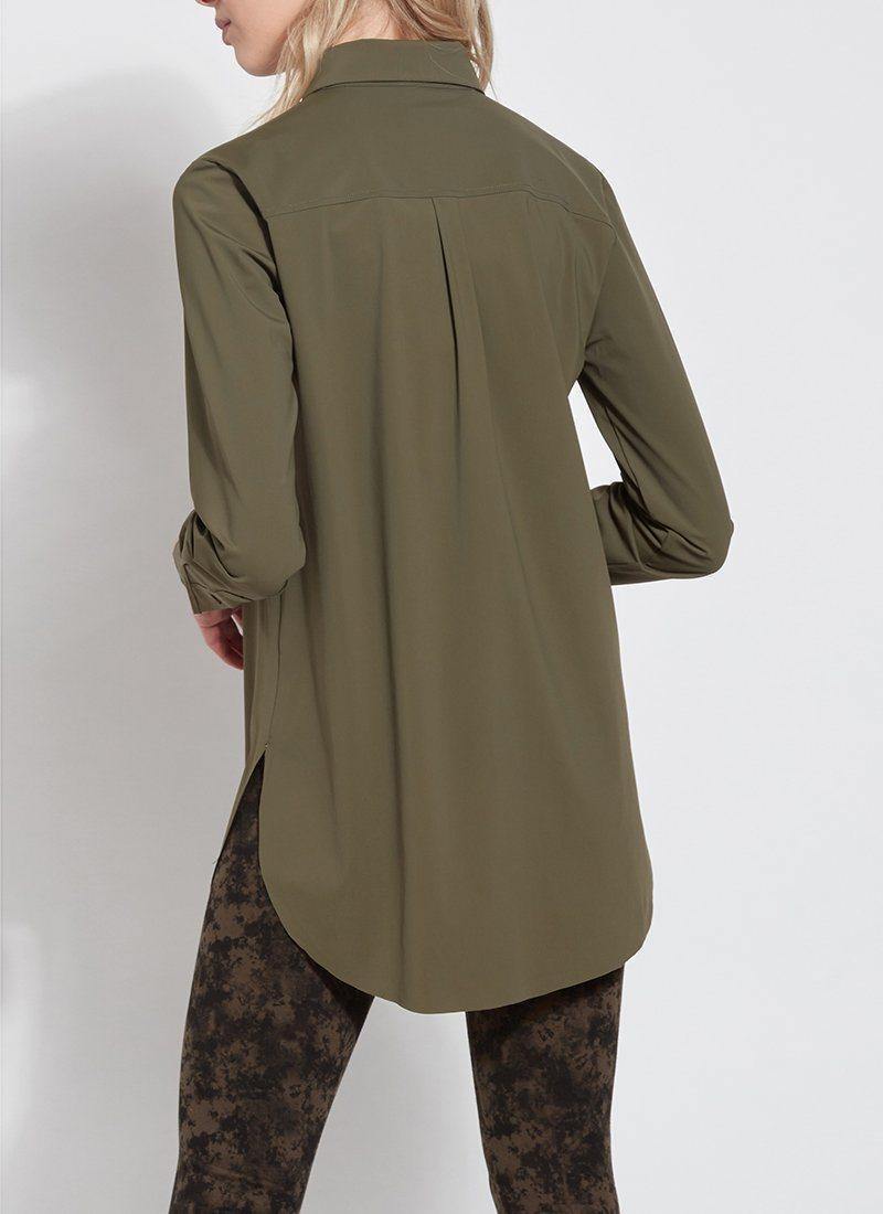 Schiffer Button Down Top - Tres Chic Houston