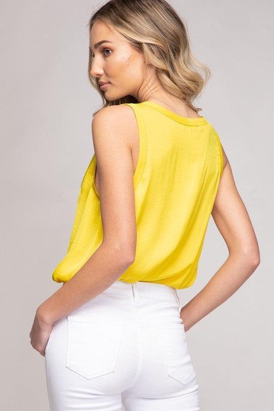Scoop Neck Tank - Tres Chic Houston