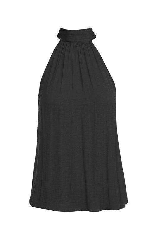 Tie Back Halter Top - Tres Chic Houston