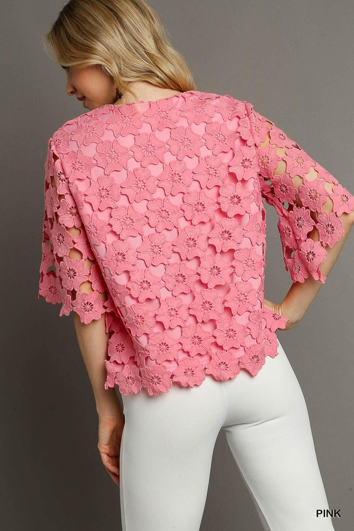 Floral Lace Top