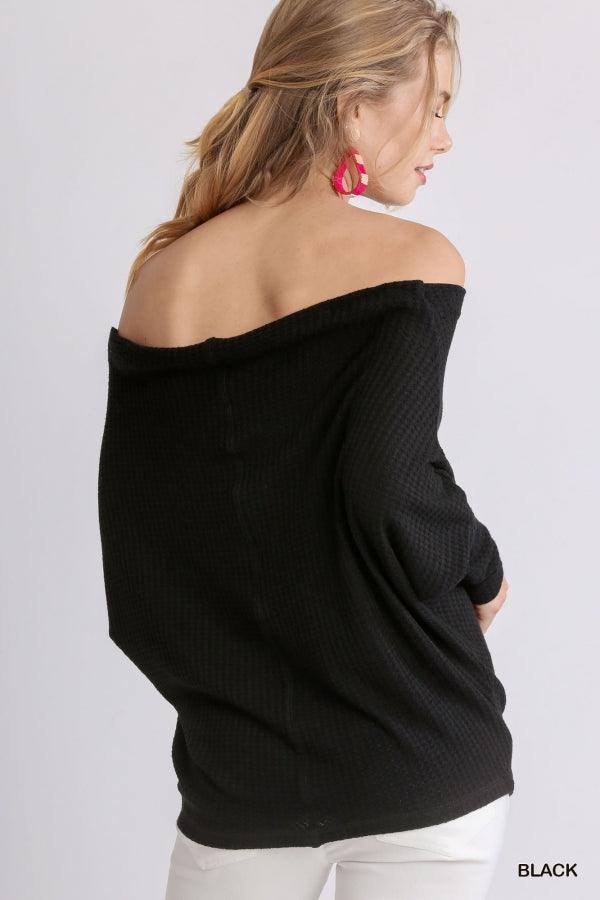 black sweater online tres chic houston umgee