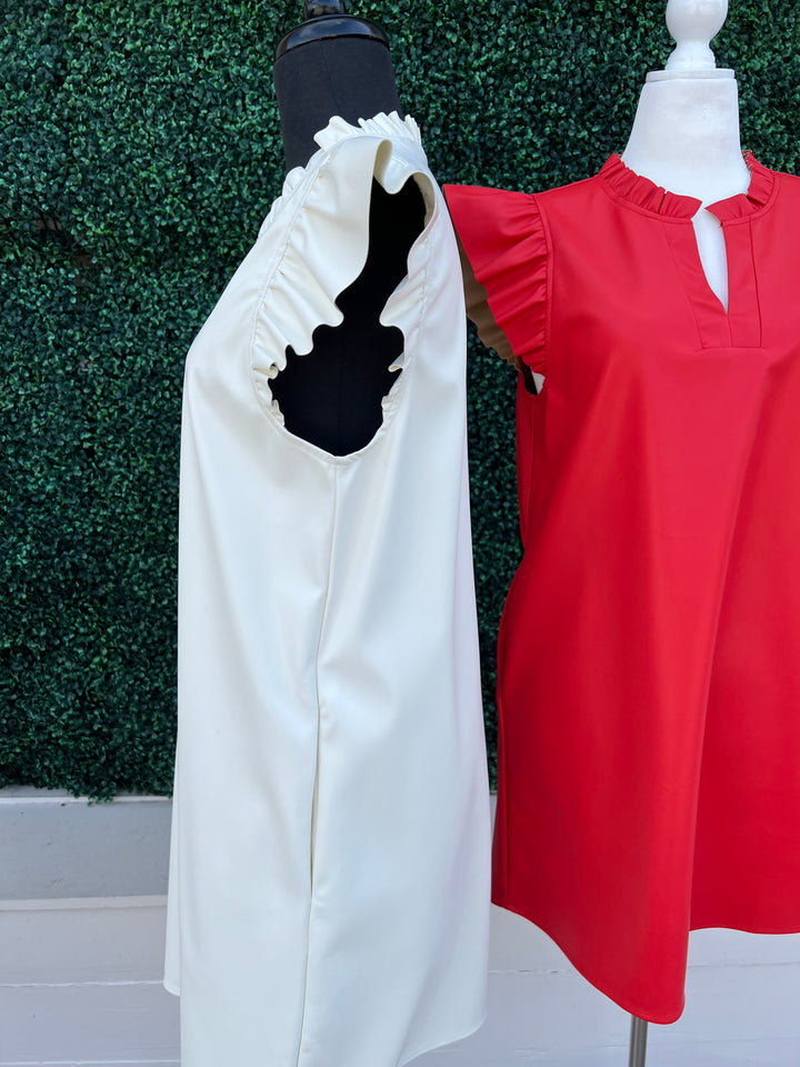 side Vegan Flutter Sheath Dress with pockets at Best Online Women's Boutiques in USA